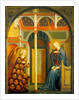 The Annunciation by Masolino da Panicale