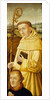 Saint Bernard with Donor obverse by Anonymous