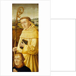 Saint Bernard with Donor obverse by Anonymous