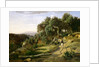 A View near Volterra, 1838 by Jean-Baptiste-Camille Corot