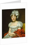 Madame David, 1813 by Jacques-Louis David