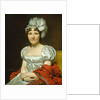 Madame David, 1813 by Jacques-Louis David