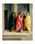 Christ Instructing Peter and John to Prepare for the Passover by Vincenzo Civerchio