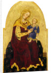 Madonna and Child Enthroned by Gentile da Fabriano