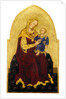 Madonna and Child Enthroned by Gentile da Fabriano