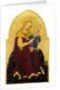 Madonna and Child Enthroned by Gentile da Fabriano
