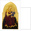 Madonna and Child Enthroned by Gentile da Fabriano