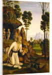 Saint Jerome in the Wilderness by Follower of Pietro Perugino