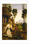 Saint Jerome in the Wilderness by Follower of Pietro Perugino