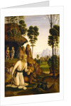 Saint Jerome in the Wilderness by Follower of Pietro Perugino