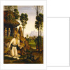 Saint Jerome in the Wilderness by Follower of Pietro Perugino