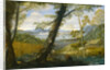 River Landscape by Annibale Carracci