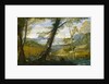 River Landscape by Annibale Carracci