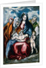 The Holy Family with Saint Anne and the Infant John the Baptist, Greek by El Greco