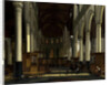 Dutch, The Interior of the Oude Kerk, Amsterdam, c. 1660 by Emanuel de Witte