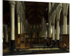 Dutch, The Interior of the Oude Kerk, Amsterdam, c. 1660 by Emanuel de Witte