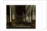 Dutch, The Interior of the Oude Kerk, Amsterdam, c. 1660 by Emanuel de Witte