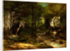 The Stream(vallée de la Loue), 1855 by Gustave Courbet