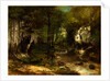 The Stream(vallée de la Loue), 1855 by Gustave Courbet