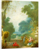 A Game of Hot Cockles by Jean-Honoré Fragonard