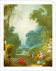 A Game of Hot Cockles by Jean-Honoré Fragonard