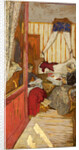 Women Sewing, c. 1912, glue on paper on canvas by Edouard Vuillard