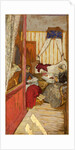 Women Sewing, c. 1912, glue on paper on canvas by Edouard Vuillard