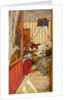 Women Sewing, c. 1912, glue on paper on canvas by Edouard Vuillard