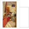 Women Sewing, c. 1912, glue on paper on canvas by Edouard Vuillard