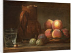 Fruit, Jug, and a Glass by Jean Siméon Chardin