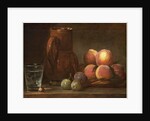 Fruit, Jug, and a Glass by Jean Siméon Chardin