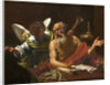 Saint Jerome and the Angel by Simon Vouet