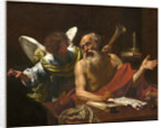 Saint Jerome and the Angel by Simon Vouet