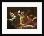 Saint Jerome and the Angel by Simon Vouet