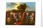 The Baptism of Christ by Nicolas Poussin