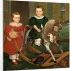 American, The Hobby Horse, c. 1840 by Robert Peckham
