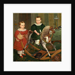 American, The Hobby Horse, c. 1840 by Robert Peckham