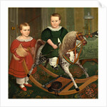 American, The Hobby Horse, c. 1840 by Robert Peckham