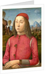Italian, Portrait of a Youth by Agnolo di Domenico del Mazziere