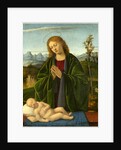 Italian, Madonna Adoring the Child, c. 1520 by Marco Basaiti