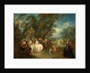 Fête Champêtre, c. 1730 by Jean-Baptiste Joseph Pater