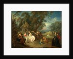 Fête Champêtre, c. 1730 by Jean-Baptiste Joseph Pater
