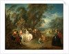Fête Champêtre, c. 1730 by Jean-Baptiste Joseph Pater
