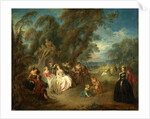 Fête Champêtre, c. 1730 by Jean-Baptiste Joseph Pater