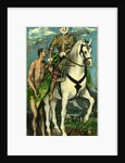 Saint Martin and the Beggar by El Greco