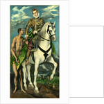 Saint Martin and the Beggar by El Greco