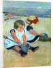 American, Children Playing on the Beach, 1884 by Mary Cassatt