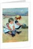 American, Children Playing on the Beach, 1884 by Mary Cassatt