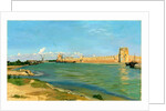 The Ramparts at Aigues-Mortes, 1867 by Frédéric Bazille