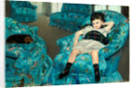 American, Little Girl in a Blue Armchair, 1878 by Mary Cassatt